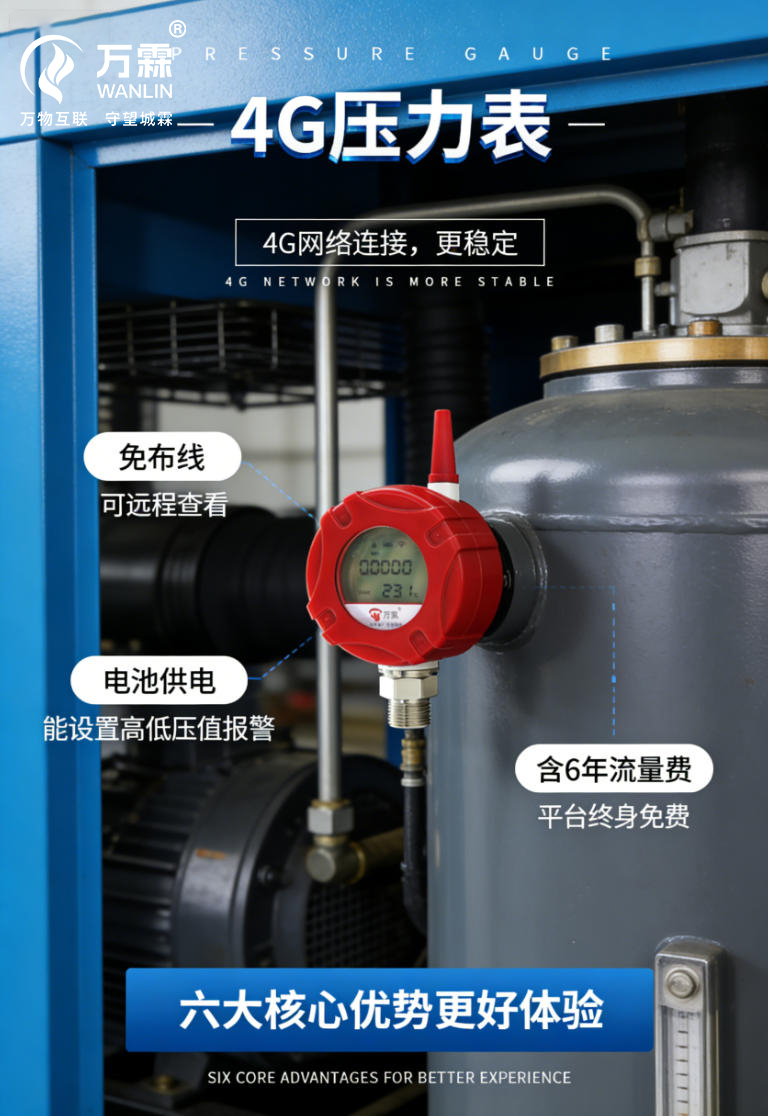 4G壓力表：智慧消防的“智慧之眼”