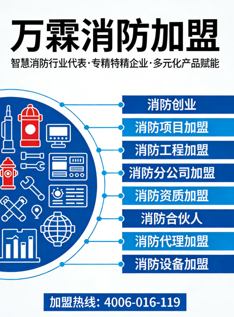 武汉产业园区万霖消防加盟 产业园区智慧消防加盟