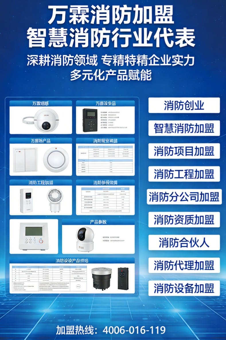 万霖家庭消防产品在厦门的应用