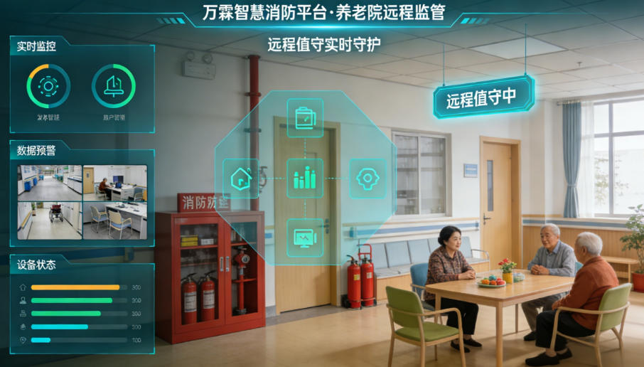 养老消防“智慧盾”：科技赋能筑牢安全防线